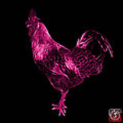 Pink Rooster 3186 F Poster