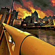 Pittsburgh Skyline Poster