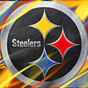 Pittsburgh Steelers Football Poster