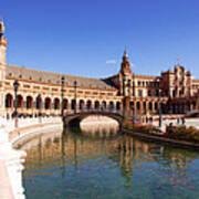 Plaza De Espana - Seville Spain Poster