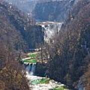 Plitvice Lakes National Park Canyon Poster