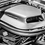 Plymouth Hemi Cuda Engine Shaker Hood Scoop Poster