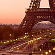 Pont D'iena And Eiffel Tower / Paris Poster