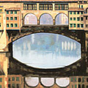 Ponte Vecchio A Firenze Poster