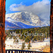 Porch View Christmas 4166 Poster