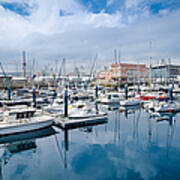 Port Of Coruna Poster