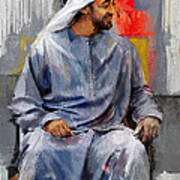 Portrait Of Abdullah Bin Zayed Al Nahyen 7 Poster