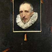 Portrait Of Cornelis Van Der Geest Poster