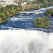 Powerful Bridal Veil Falls With Niagara Poster