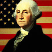 President George Washington V3 Poster