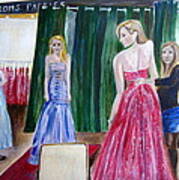 Prom Dress - Painting Poster