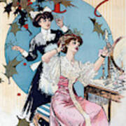 Puck Christmas, 1908 Poster