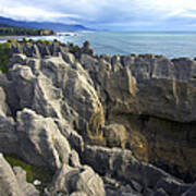 Punakaiki Pancake Rocks #2 Poster