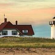 Race Point Light At Sunset Poster