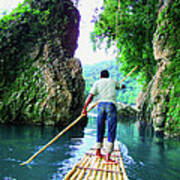 Rafting On The Rio Grande Poster