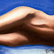 Reclining Nude Poster