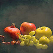 Red And Green Fruit Poster