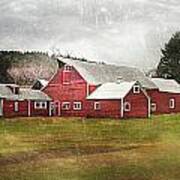 Red Barn Poster