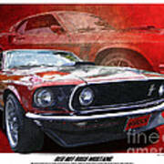 Boss Mustang Poster