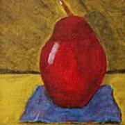 Red Pear Poster