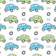 Repeat Print - Love Bug Poster