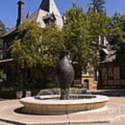 Rhine House At Beringer Winery St Helena Napa California Dsc1728 Square Poster