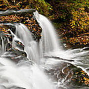 Ricketts Glen - On Top Of The Fall Poster