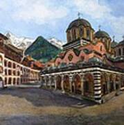 Rila Monastery  Bulgaria Poster