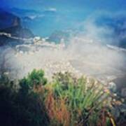 Rio De Janeiro Visto Do Topo Do Morro Poster