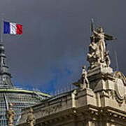 Rising Above The Grand Palais Poster