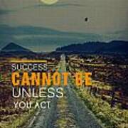 Road To Success Poster
