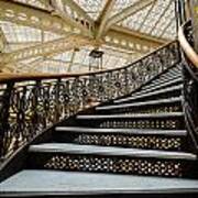 Rookery Building Atrium Staircase Poster