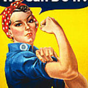 Rosie The Riveter Poster