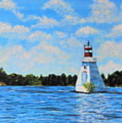 Rosseau Lighthouse Poster