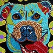 Joyful Pup From Krelly Art Poster