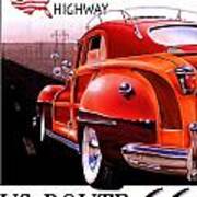 Route 66 America's Highway Poster