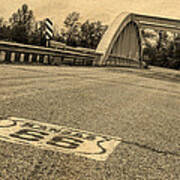 Route 66 Rainbow Bridge Poster