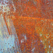 Rust On A Metal Surface Poster