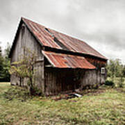 Rusty Tin Roof Barn Poster