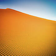 Sahara Desert Sand Dunes Poster