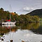 Sail Boat On Loch Ness Poster