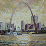 Saint Louis Skyline Poster