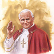 Saint Pope John Paul Ii Poster