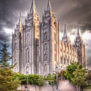 Salt Lake Temple Poster