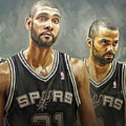 San Antonio Spurs Artwork Poster