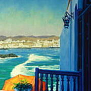 San Bartolo Bay,peru Impression Poster