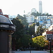 San Francisco Coit Tower At Levis Plaza 5d26212 Poster