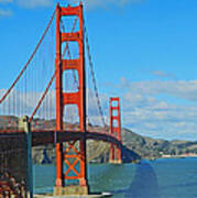 San Francisco's Golden Gate Bridge Poster
