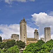 San Gimignano Poster