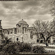 San Jose Historical Mission In San Antonio Texas Poster